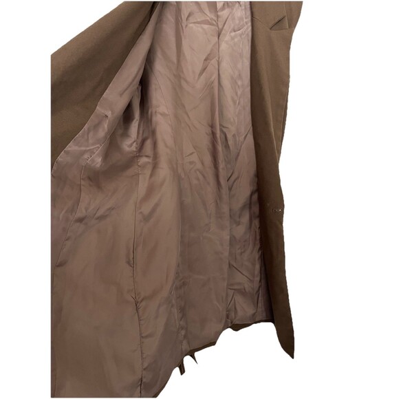 Crescent Sleeveless Vest Blazer Dress M Brown Twee Preppy - Picture 9 of 11